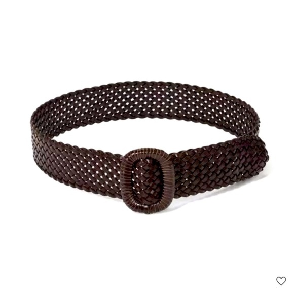 UNIVERSAL THREAD brown woven leather belt size S, NWT - Picture 1 of 4